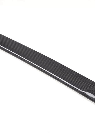 Real Carbon Fiber Navigation Screen Lower Trim Cover Set For BMW 5 Series 2024