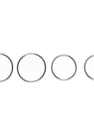 Inner Door Horn Frame Cover Trim 4PCS For Lexus RX350 450h 2016-19 Chrome Steel