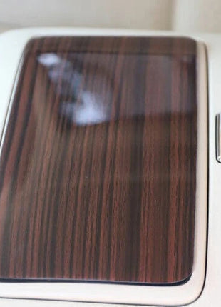 Rear Drinking Glass Panel Cover Trim For Lexus RX350 450h 2009-2015 Wood Grain