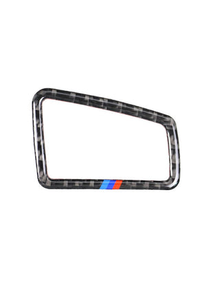 2闂佺厧顕悧姝況bon Fiber Dashboard Side Air Vent Outlet Cover For Bmw 3 Series E90 2005-12