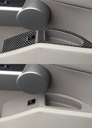4Pcs Fuel Tank Cap Switch Button Trim Cover For Nissan Quest 2004-2006 Type A