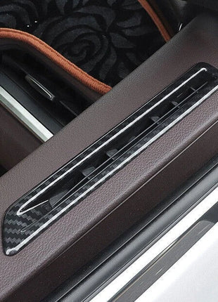 Door Upper Air Outlet Vent Trim For Lexus ES250 300h 350 2019-2023 Carbon Fiber