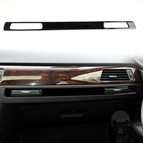 For Bmw 3 Series E90 E92 2005-12 Black Cop-ilot Water Cup Holder Panel Cover Lhd