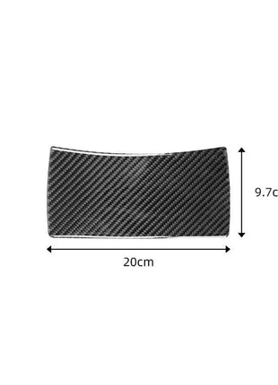 Carbon Fiber Front  Reading Light Panel Cover Trim For Nissan Rogue 2014-2016
