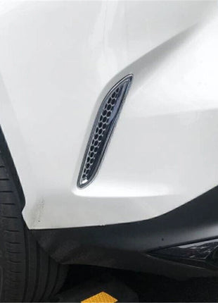 For Lexus NX 250 350h 450h+ 2022-2024 Silver Rear Fog Light Eyelid Molding Trim
