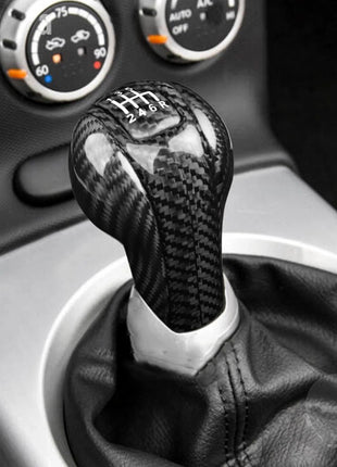 4Pcs For Nissan 350Z Z33 03-09 Real Carbon Fiber Interior Gear Shift Knob Cover