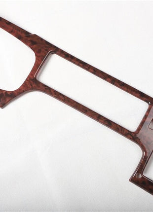 Fit For Buick Regal 2009-2013 Peach Wood Gear Shift Water Cup Frame Cover Trim