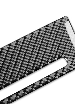3pcs Real Carbon Fiber Automatic Gear Shift Panel Cover For Audi A3 S3 8p 06-07