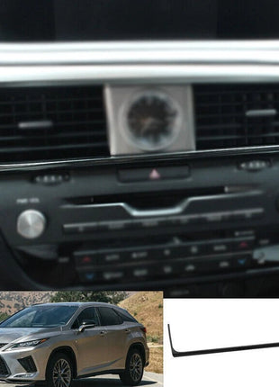 Black Titanium Console Air Outlet Vent Frame Tim For Lexus RX350 450h 2016-2022