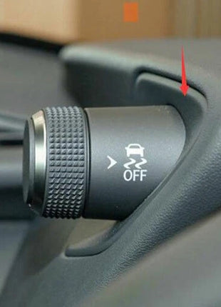 Driving Mode Switch Button Cover 2X For Lexus UX200 250h 2019-2023 Silver Steel
