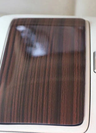Rear Drinking Glass Panel Cover Trim For Lexus RX350 450h 2009-2015 Wood Grain