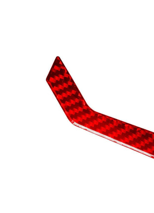 Red Carbon Fiber Driver Side Air Vent Above Cover Trim For Nissan Altima 2019-22
