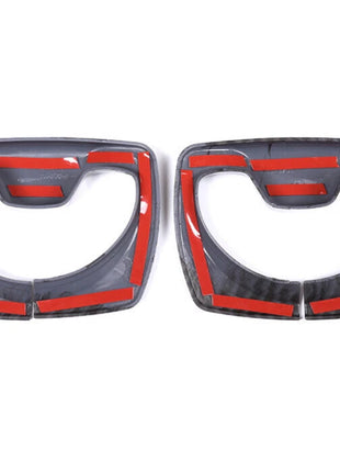 Carbon Abs Front Seat Belt Safty Buckle Cover For Bmw 3 4 Series F30 F34 2013-19