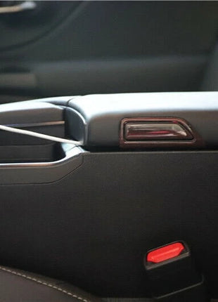 Central Console Storage Box Cover Trim For Lexus ES250 300h 350 19-2023 Red Wood