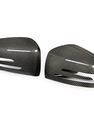 For Benz W204 W212 W176 W117 W246 Replacement 2PCS Carbon Fiber Mirror Cover