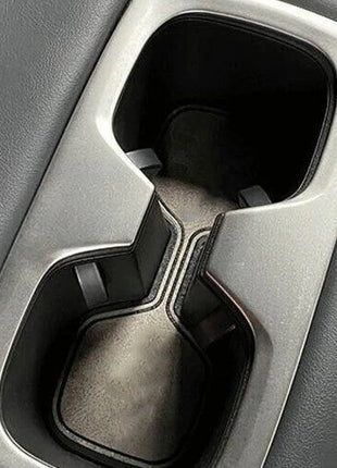 Rear Drinking Glass Panel Cover Trim For Lexus NX250 350 2022-2023 Silver Steel