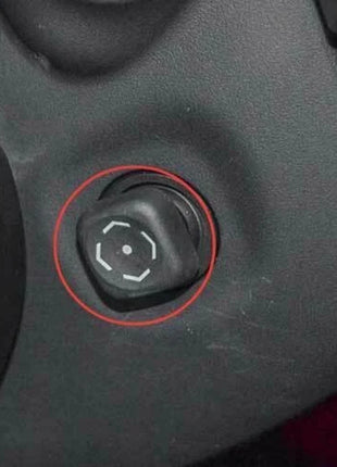 Steering Wheel Adjust Button Cover For Lexus RX350 450h 2016-2019 Matte Silver