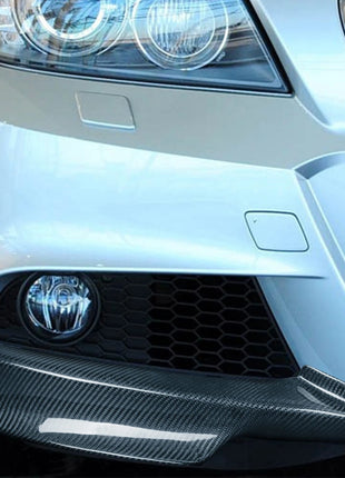 Real Carbon Fiber Front Bumper Spoiler Vent Cover For BMW 3 Series E90 2009-2013