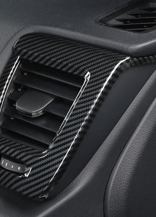 For Lexus NX250 350 2022-2023 ABS Carbon Fiber L&R AC Air Outlet Vent Cover Trim