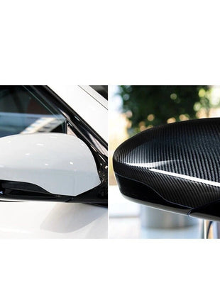 3K Real Carbon Fiber Rearview Side Mirror Cover For BMW M5 F10 12-17