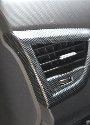 For Hyundai Veloster 11-16 Carbon Fiber Inner L&r Ac Air Outlet Vent Cover Trim