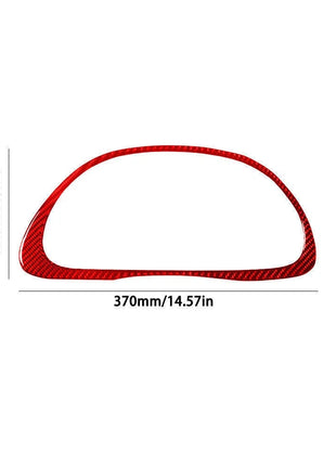 Red Carbon Fiber Interior Speedometer Cover Trim For Lexus RX300 1998-2003 A