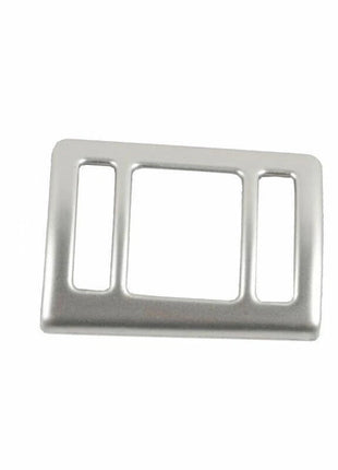 1P Silver Steel Emergency Light Switch Button Trim For Lexus NX250 350 2022-2023