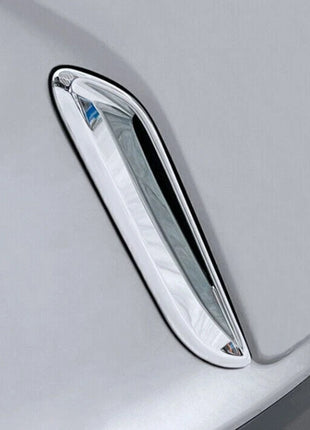 For Lexus RX 350 350h 500h 2023-24 Chrome Rear Bumper Air Outlet Vent Frame Trim
