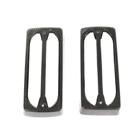 Carbon Fiber Rear Tail Light Cover Trim For Mercedes-Benz G Class W463 G63 04-18