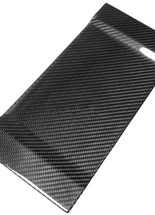 Dry Carbon Fiber Console Storage Panel Cover For Ford F150 F-150 Raptor 2021-24