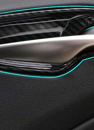 Interior Door Handle Bowl Cover Trim For Lexus UX200 250h 2019-2023 Carbon Fiber