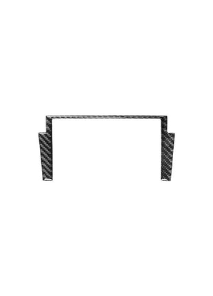 Carbon Fiber Interior Navigation Frame Cover Trim For Nissan 350Z 2003-2005