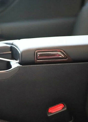 Central Console Storage Box Cover Trim For Lexus ES250 300h 350 19-2023 Red Wood