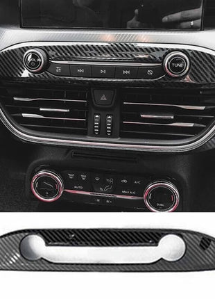 For Ford Focus ST RS Steel Carbon 1PCS Volume Switch Button Cover Trim 2019-2020