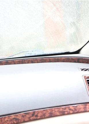 Fit For Buick Regal 2009-2013 Peach Wood Console Side Outlet Vent Covers Trim 2*