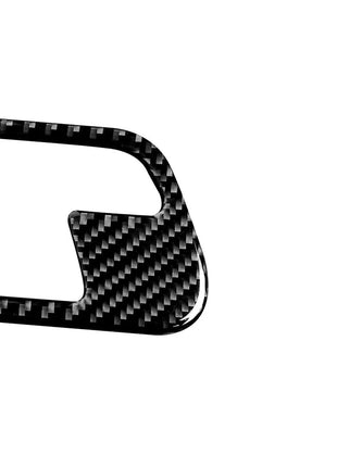 Carbon Fiber Door Handle Bowl Window Lift Trim For Bmw 3 4 Series F30 Gt 2013-19