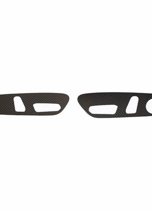 Seat Button Handle Panel Cover For Lexus UX200 250h 2019-2023 Steel Carbon Fiber