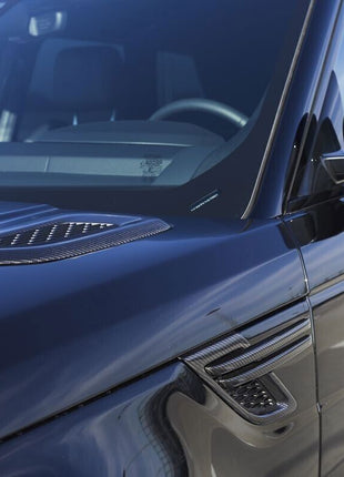 SVR Tuning Carbon Fiber Mirror Covers Replacment For 2014-2022 Range Rover Sport