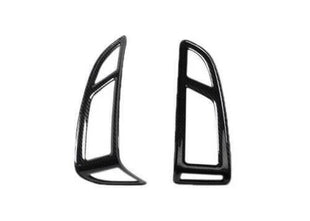 Fit For Ford Focus 2PCS Console L&R Air Outlet Vent Trim Carbon Fiber 2012-2018