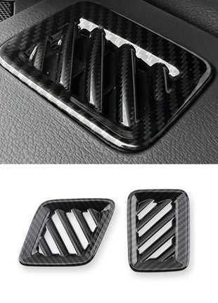 For Lexus NX250 350 22-23 Carbon Fiber Style Dashboard L&R Air Vent Outlet Trim