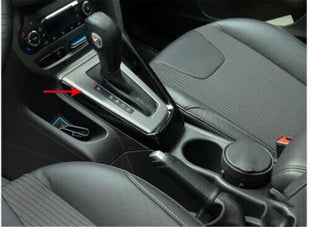 ABS carbon fiber console gear frame trim shift For Ford Focus ST RS 2012-2014