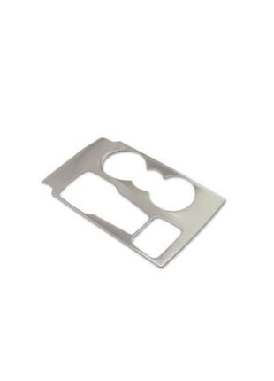Cover trim Silver titanium central console water cup For 19-20 Ford Focus ST RS