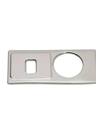 Steel USB Trim Frame 1pcs Silver For Ford Focus ST RS 2019-2020 Front Row