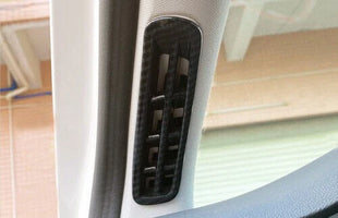 A pillar air outlet vent cover trim For 2019-2020 Ford Focus ST RS carbon fiber