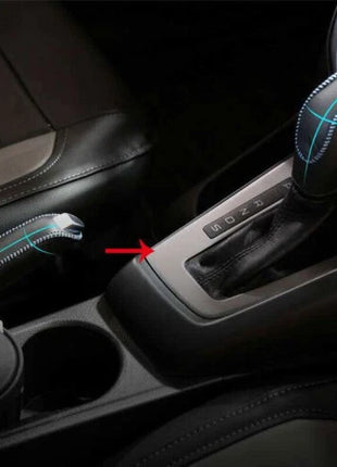 ABS carbon fiber console gear frame trim shift For Ford Focus ST RS 2012-2014
