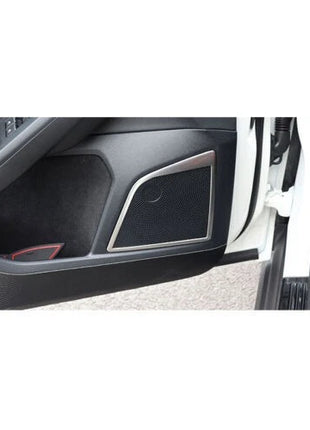 2019-2020 Inner Door Speaker Frame Silver Titanium For Ford Focus Cover Trim