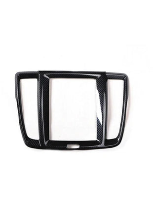 Carbon Fiber Inner Middle Air Outlet Vent Frame Trim Fit For Volvo S90 2016-2021