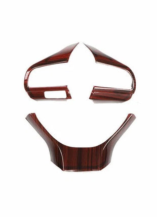 For Lexus RX350 450h 2016-2020 Wood Grain Steering Wheel Button Frame Cover Trim