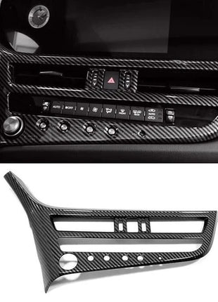 Middle Console Air Outlet Vent Trim For Lexus ES250 300h 350 23-24 Carbon Fibre