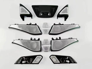 13 PCS Door Speaker Glow Tweeter Speaker Cover Trim For BMW X5 G05 X7 G07